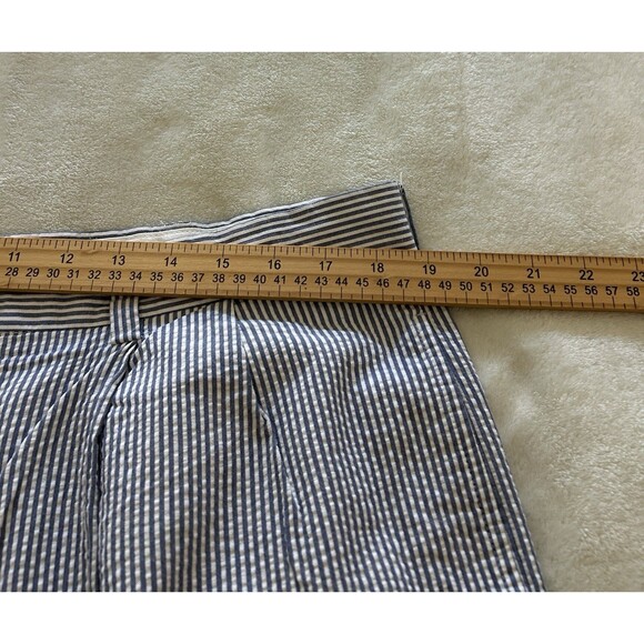 Brooks Brother Mens Shorts SZ 38 Blue Seersucker Coastal Beach Hamptons Derby - Picture 7 of 8